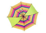 ที่มีสีสันมีความยืดหยุ่น J จับร่ม, ร่มจับตรงป้องกันรังสียูวี ผู้ผลิต